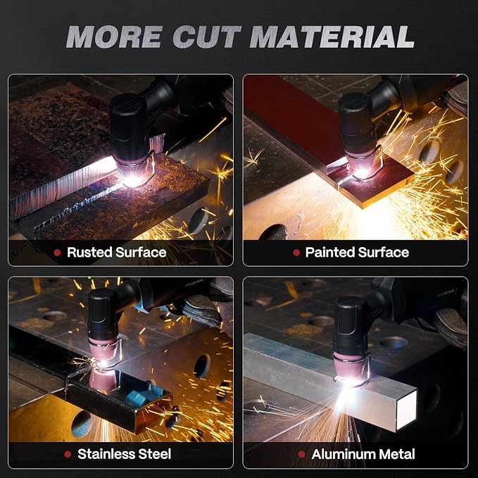ARCCAPTAIN 55A Plasma Cutter Machine, Non-Touch Pilot Arc, 120V/240V