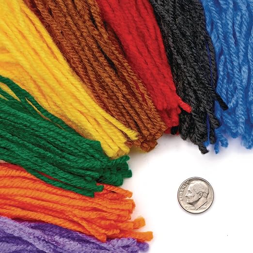 Colorful Collage Yarn 2500 Pieces