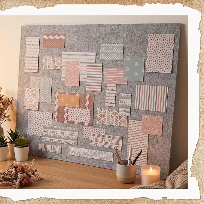 24 Sheets Scrapbook Paper 12x12 IN Double-Sided Bohemian Craft Paper