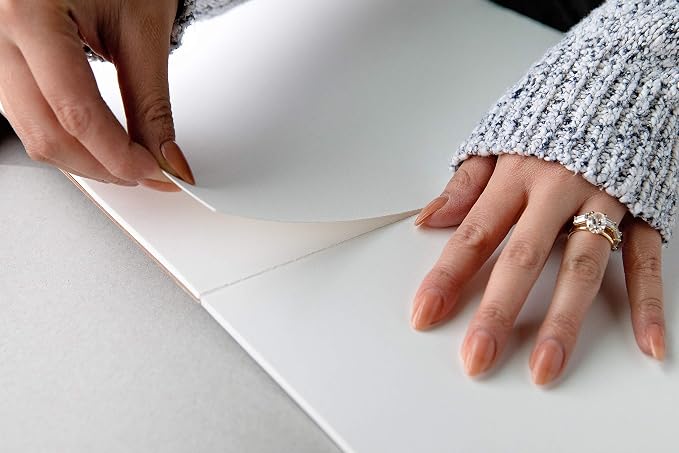 Strathmore 300 Series Tape Bound Bristol Pad, 100 lb. Vellum Surface, 14 X 17 inches, White, 20 Sheets (342-114)