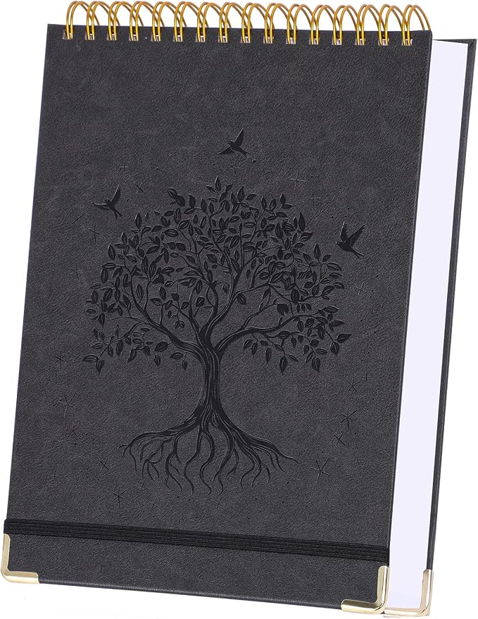 Blank Notebook Journal, Hardcover Sketchbook, 300 Page No Bleed Thick Paper