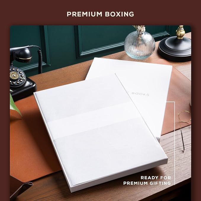 Beechmore Books A3 11.7x16.5 Mixed Media Sketchbook 160 GSM/98lb, Gift Box | Hardcover Drawing Pad with Lay-Flat Binding, Extra Large Perforated Ivory Paper for Studio Drawing & Watercolor Work