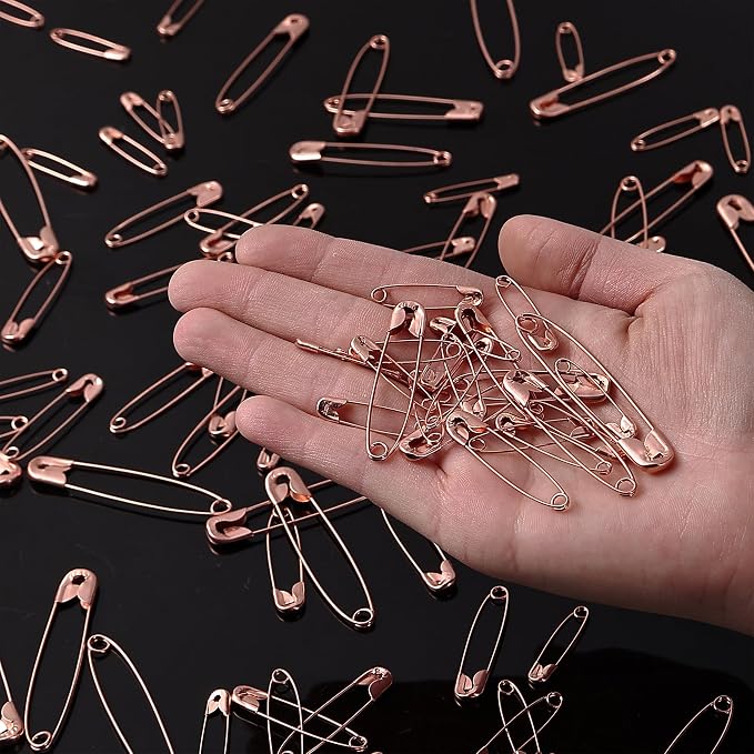 Mr. Pen- Safety Pins, 300 Pack, Small & Large Sizes, Nickel Plated Steel