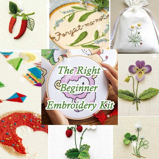 25 Rainbow Colors Embroidery Floss - Cross Stitch Threads - Friendship Bracelets Floss - Crafts Floss- Hand Embroidery Thread