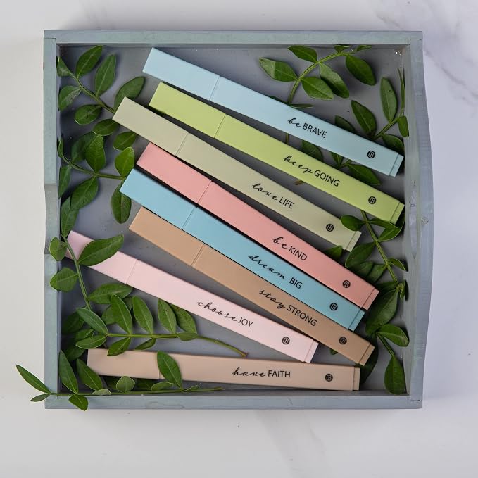 DIVERSEBEE Bible Highlighters with Soft Chisel Tip, 16 Pack Assorted Colors Pens No Bleed, Quick Dry Set, Cute Aesthetic Markers, Bible Study Journaling Supplies and Accessories (Earthy)