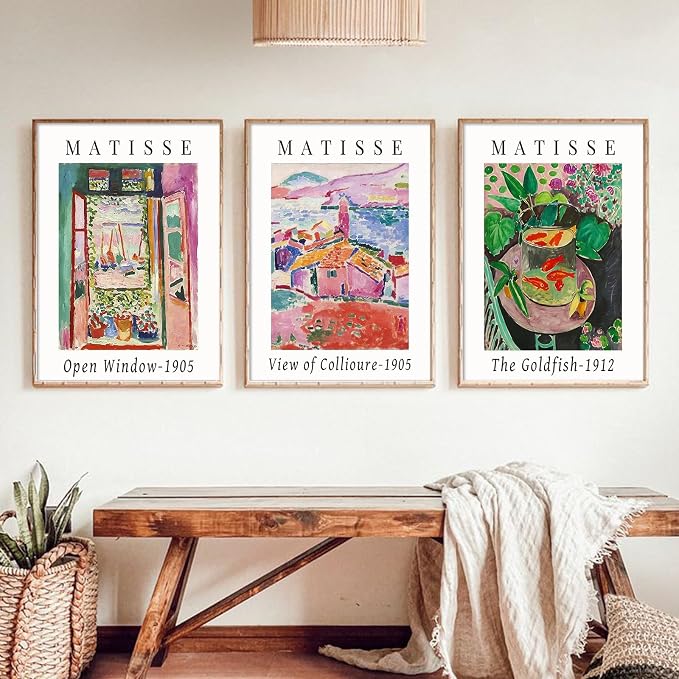 6Pack Matisse Diamond Art Kits for Adults Diamond Painting Kit for Beginner