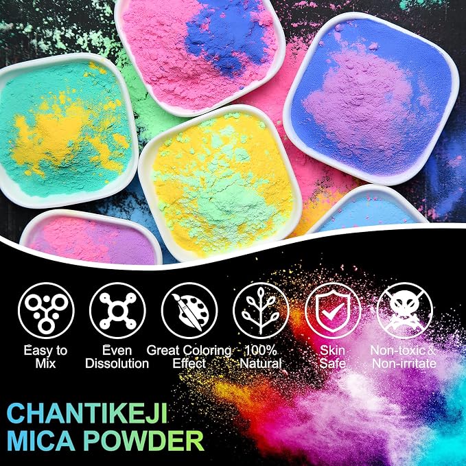 Mica Powder,7.05OZ（200g）,Nacarat Mica Powder Pigment for Epoxy Resin，Lip Gloss，Car Paint，Dye，Soap Making，Nail Polish,Epoxy Resin,Candle Making,Bath Bombs