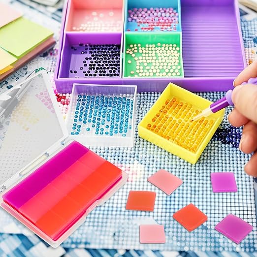 90Pcs Diamond Art Wax: Completes 40+ Diamond Art Projects - Strong Adhesion Smooth Gem Placement - Premium Diamond Dotz Accessories for Family Handicraft Activities & Personal Leisure Time