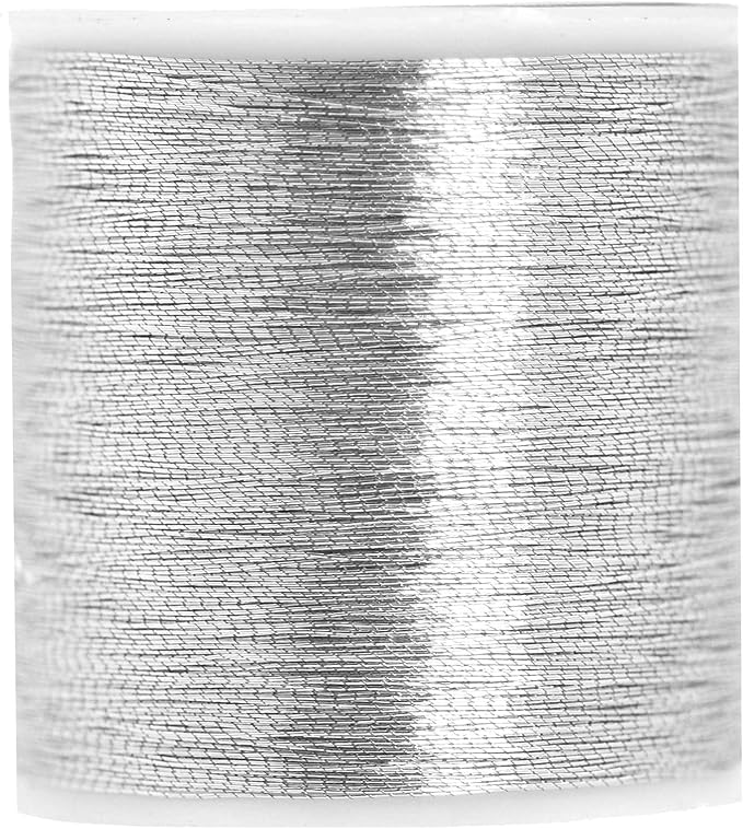 Mandala Crafts Metallic Gold and Silver Embroidery Floss for Sewing 218 Yds
