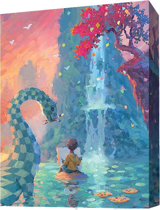 Canvas Reflections Expansion, Art Competition Puzzle Game, 1-5 Players