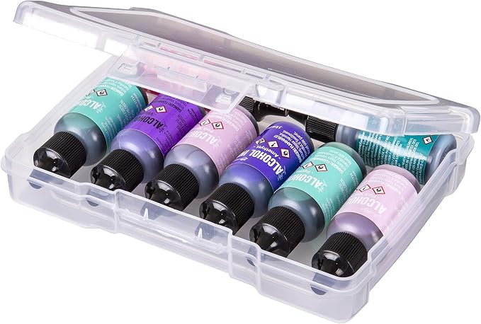 ArtBin 6946AB Photo & Craft Organizer 4" x 6" Box, [1] Plastic Storage Case, Clear