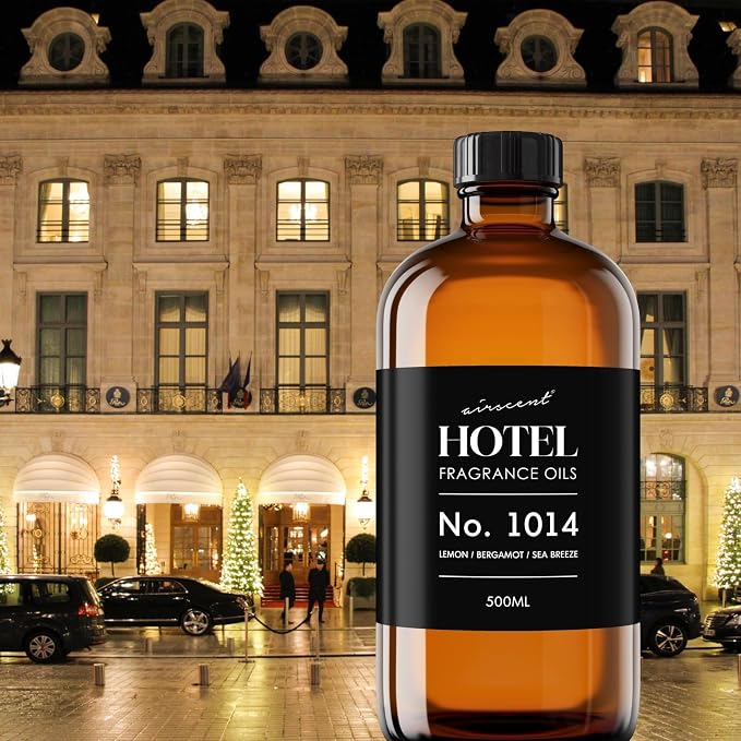 AirScent Hotel Diffuser Oil No. 1014 - Iconic 5-Star Hotel Blend - 500 mL (Pack of 2)