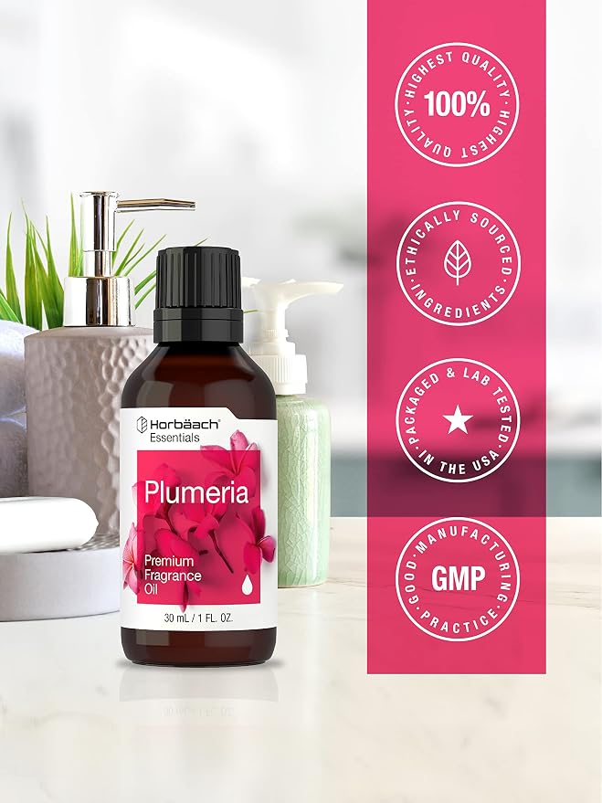 Horbäach Plumeria Fragrance Oil | 1 fl oz (30ml) | Premium Grade