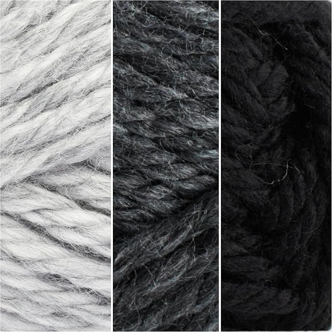 Lion Brand Yarn, Hometown Super Bulky Yarn, 50 Shades Pack, 12 Skeins