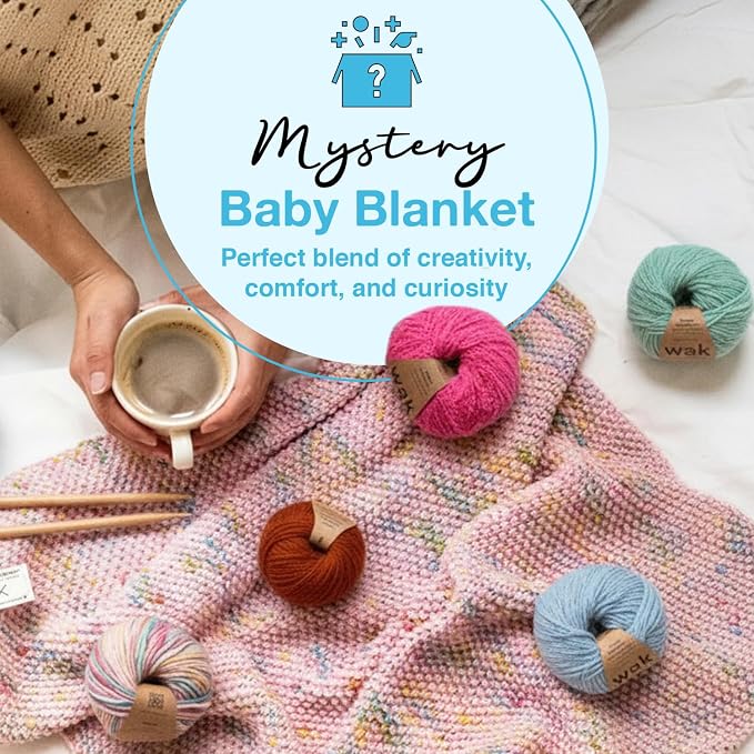 We Are Knitters Mystery Baby Blanket: My First Kit