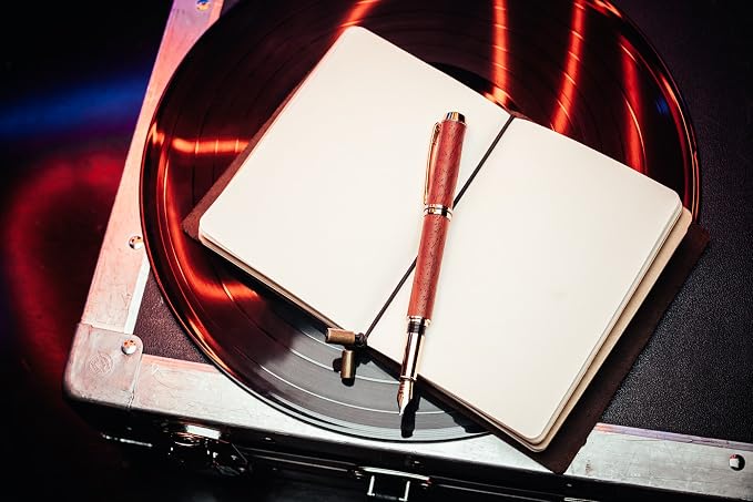 Wanderings A6 Travelers Notebook/Handcrafted Genuine Leather Journal - 11.5 x 15.5 cm - This Small Refillable Travel Journal is Rugged Enough to Capture All Life's Adventures. 100 GSM Blank Inserts
