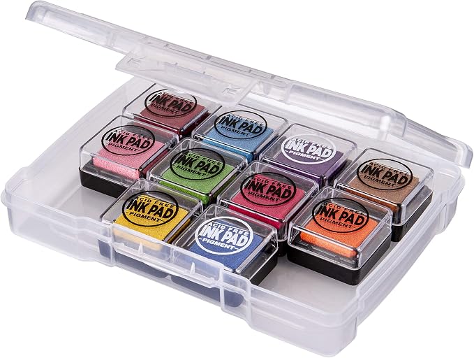 ArtBin 6946AB Photo & Craft Organizer 4" x 6" Box, [1] Plastic Storage Case, Clear
