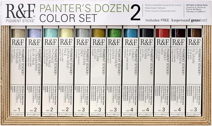 R&F Pigment Stick Painter's Dozen Set