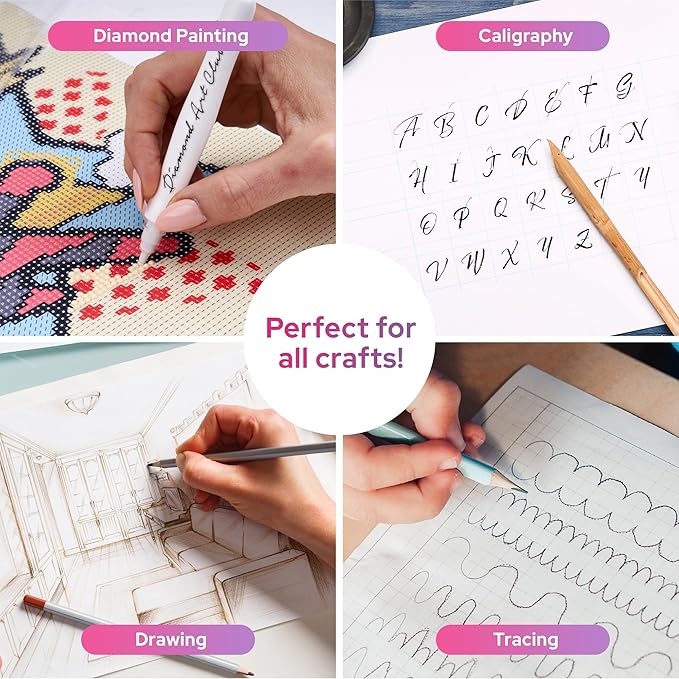 DIAMOND ART CLUB A3 Light Pad for Diamond Painting | Premium USB LED Light Board for Diamond Painting and DIY Crafting, Diamond Art Tools and Accessories, 16.6" x 13.5"