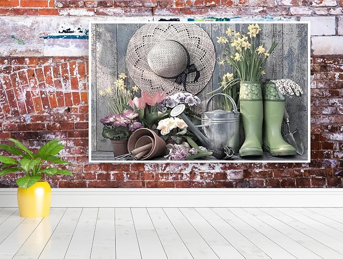 5D Boots Diamond Painting Kits for Adults, Farmhouse Diamond Art for Adults