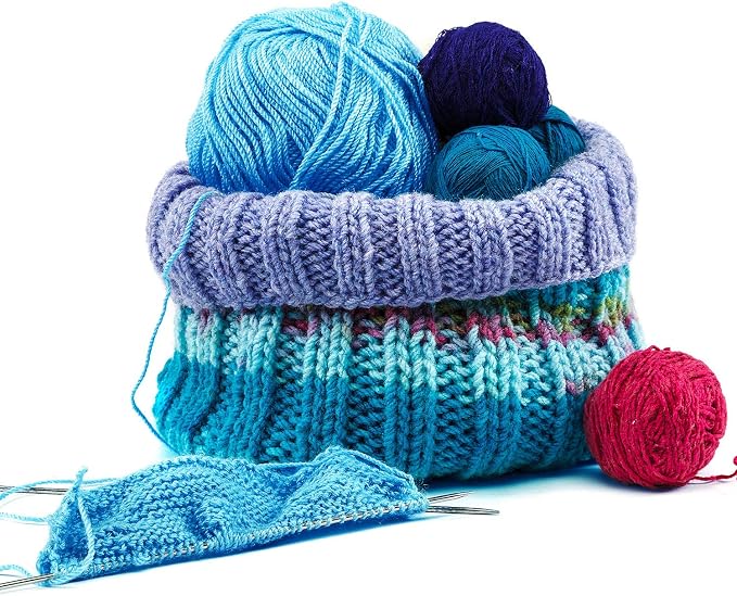 6 Pieces 50 g Crochet Yarn Multicolor Acrylic, 3-ply, Macaron Color | 50 G per Skein, Multicolored Acrylic for Knitting and Crocheting, Soft Texture for Hand Weaving, DIY Craft Projects