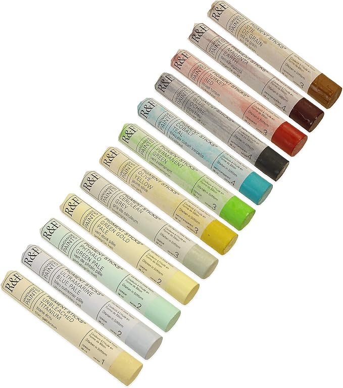 R&F Pigment Stick Painter's Dozen Set