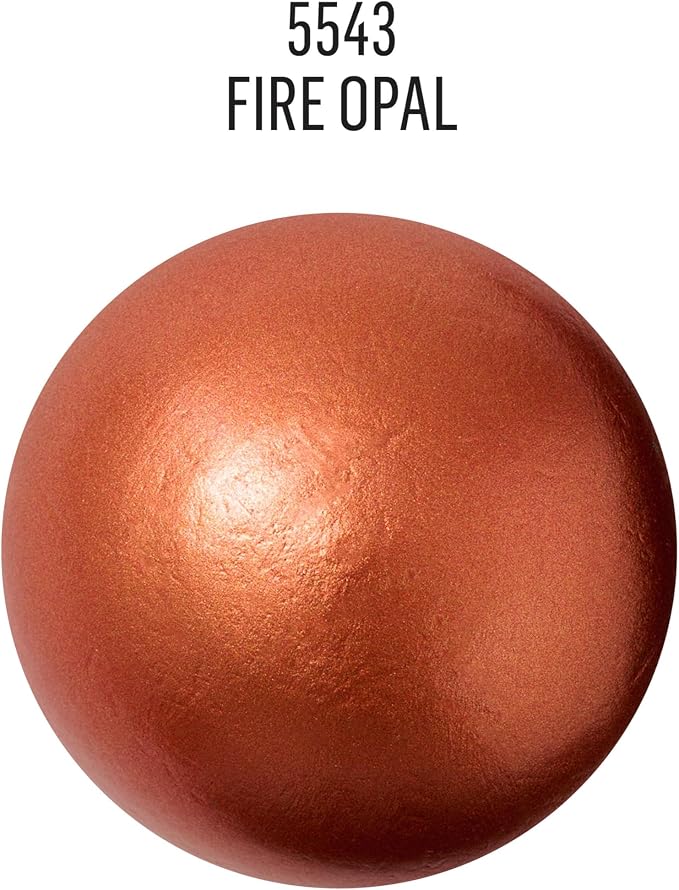 FolkArt Treasure Gold Brilliant Metallic Paint, 4 oz, Fire Opal