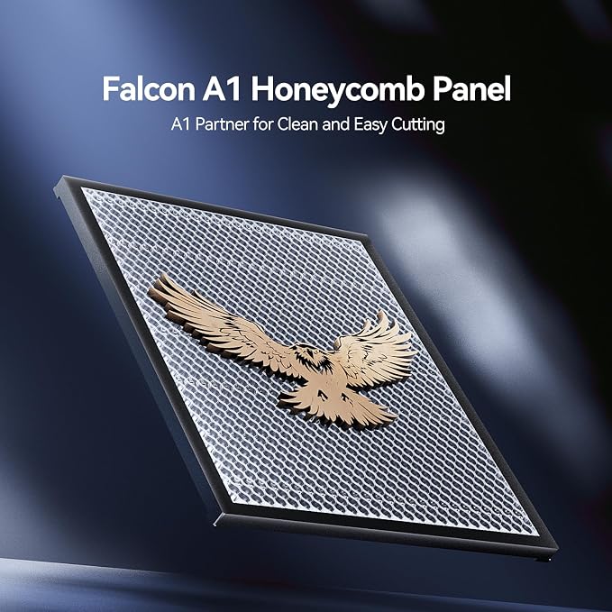 Creality Honeycomb Laser Bed 460X346mm Honeycomb Working Table for A1 / A1 Pro,Honeycomb Workbench with Aluminum Panel for ProHeat Dissipation and Desktop-Protecting