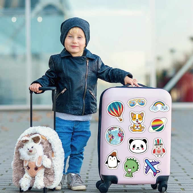 400PCS Stickers for Water Bottles | Water Bottle Stickers for Kids, Waterproof Vinyl Stickers, Cute Stickers Pack, Back to School Supplies Classroom Decor