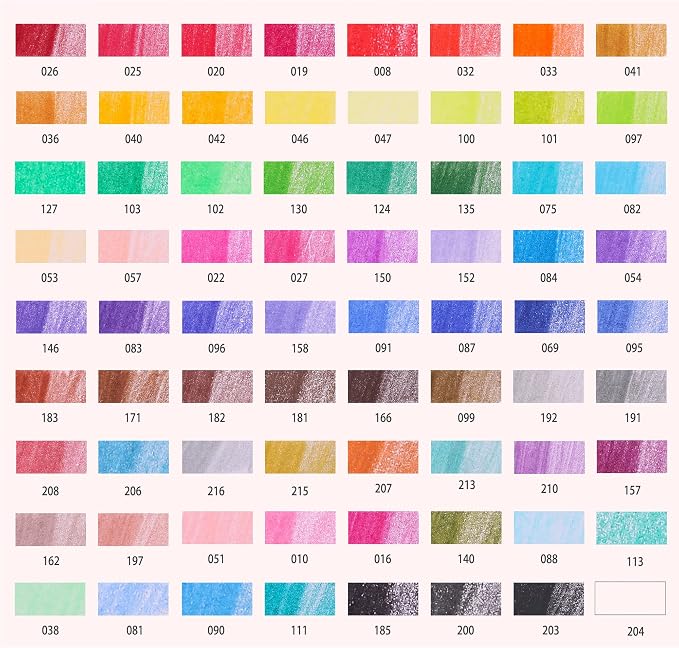 KALOUR Premium Colored Pencils,Set of 72 Colors,Artists Soft Core with Vibrant Color,Include 7 Metallic Color Pencils,Ideal for Drawing Sketching Shading,Coloring Pencils for Adults Beginners