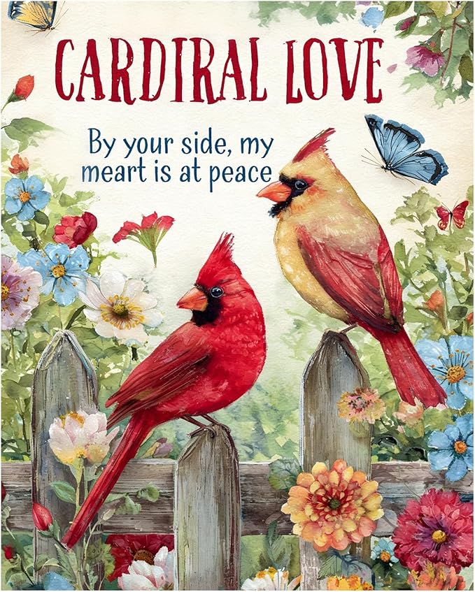AUKELHJ Paint by Numbers Kit for Adults Beginner, Cardinal, 16X20 Inch | Paint by Number for Adults, Beginner Friendly, High-Definition Color Canvas, Stress Relief, Home Decor, Gifts, Unframed