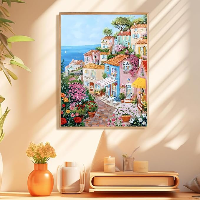 Paint by Numbers Kit for Adults, Adult Paint by Number Kits 16x20 Inch | Landscape Paint by Numbers Kit for Adults, Acrylic Painting by Numbers, DIY Arts and Crafts for Gifts or Home Decor