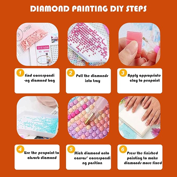 Horse Diamond Painting Kits for Adults - Diamond Art Kits for Adults