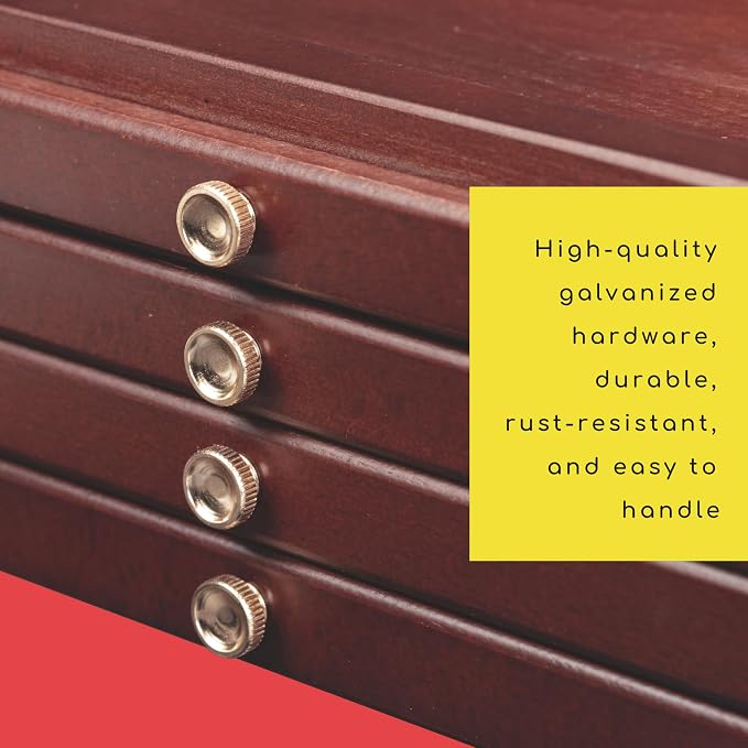 MEEDEN Art Supply Storage Box: 4 Drawers Pencil Organizer Craft Storage