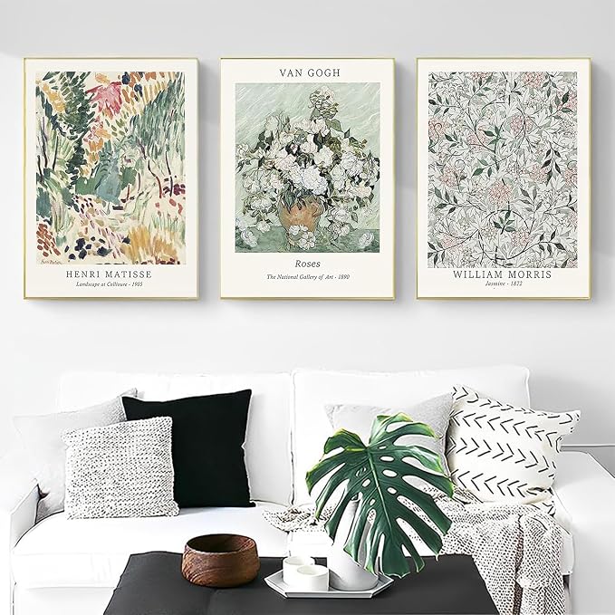 Diamond Art Kits for Adults, 3 Pack Artwork Diamond Painting Kits 12 x 16in