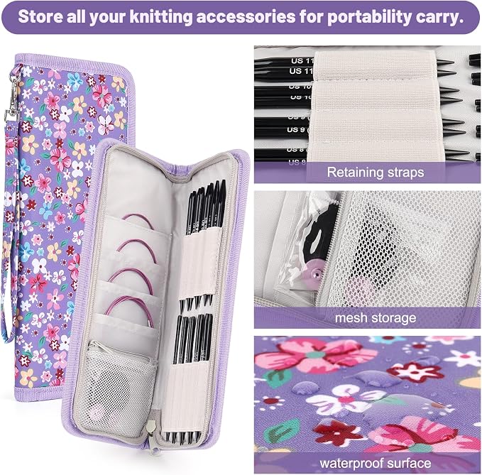 Katech Interchangeable Knitting Needles Set- 9 PRS Circular Knitting Needle
