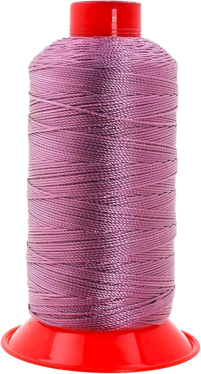 Mandala Crafts Size 277 840D T270 Mauve Bonded Nylon Thread, 800 YDs