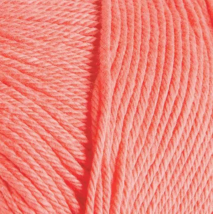 Knit Picks Dishie Orange Worsted Weight 100% Cotton Yarn for Crocheting