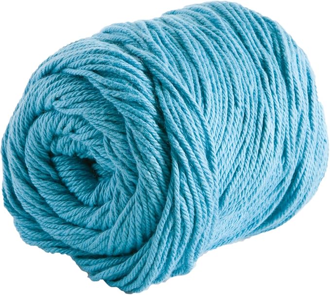 Knit Picks Dishie Blue Worsted Weight 100% Cotton Yarn for Crocheting