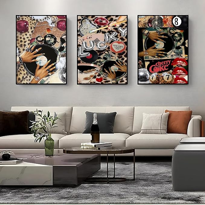 3 Pack Leopard Diamond Art Kits for Adults Diamond Painting Kit for Adults