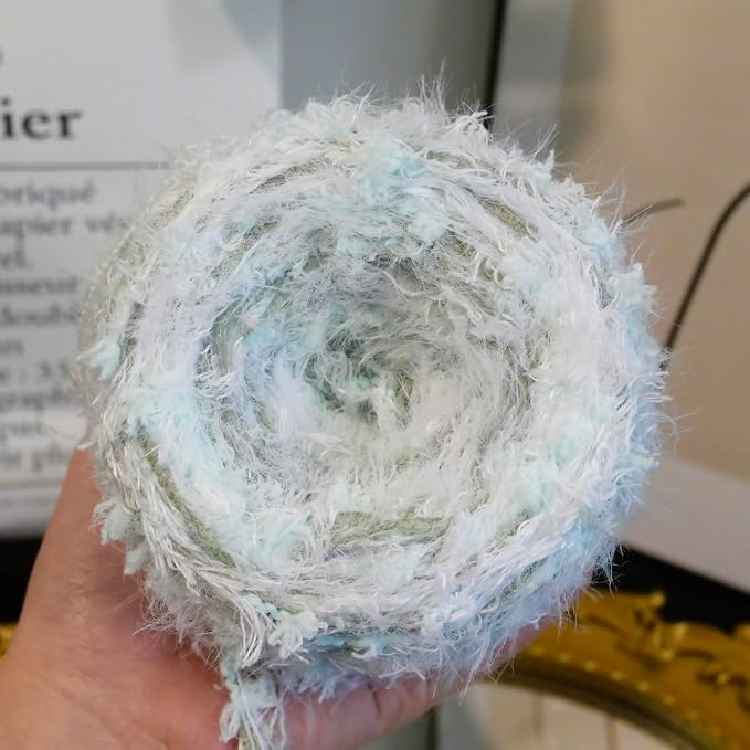 Artisanal Yarn Fancy Yarn Multifiber Blended Yarn Novelty Colorful Soft