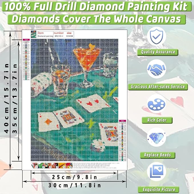4 Pack Square Diamond Art Kits for Adults Diamond Painting Kit for Beginner | Cute Pink 5D DIY Diamond Dots Full Drill Crafts for Gem Art Dot Art for Adults Home Wall Decor for Teens Boys Girls 12x16 in