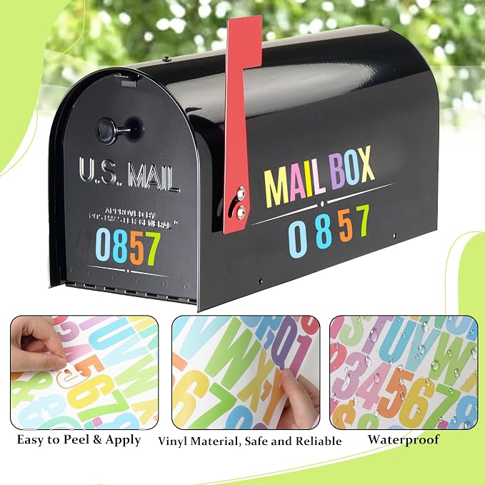 Letter Stickers 30 Sheets 1500 PCS Large 2 Inch Alphabet Stickers, Pastel