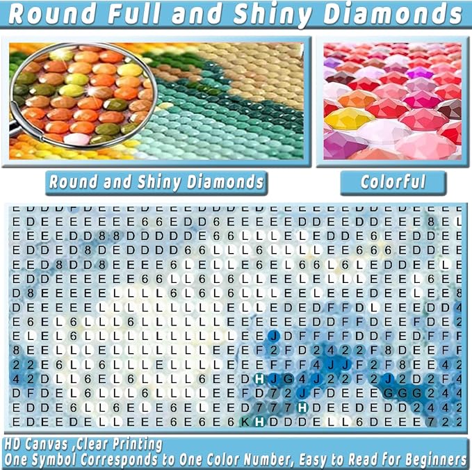 Monet Cute Diamond Art Kits for Adults Diamond Painting Kit for Beginner