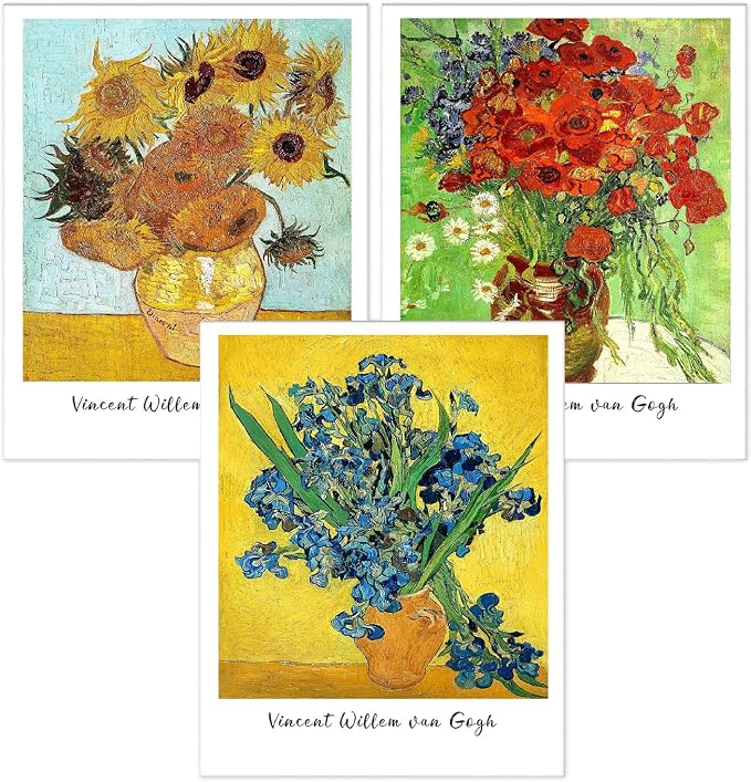 3 Pack Van Gogh Diamond Art Kits for Adults Diamond Painting Kit Beginner