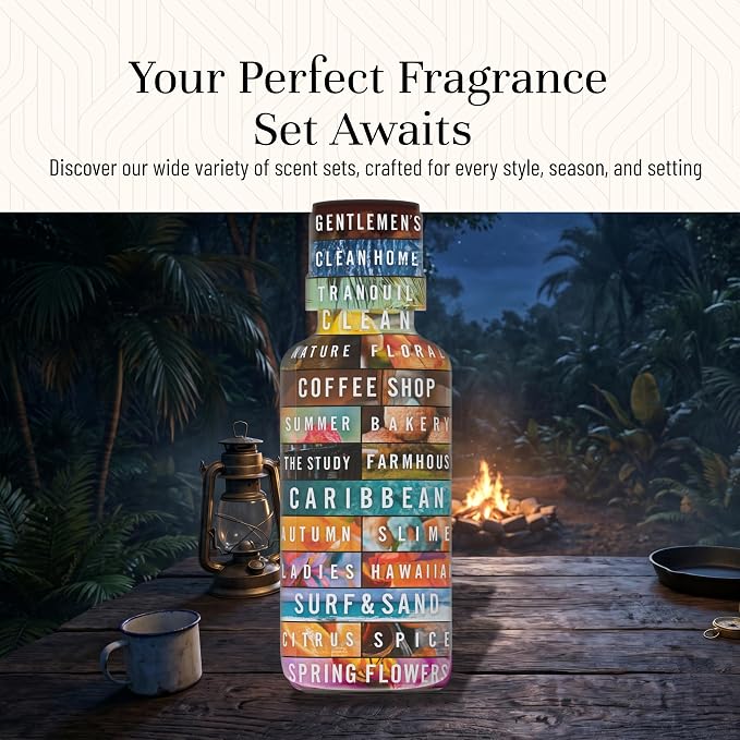 P&J Trading Fragrance Oil for Diffusers for Home - Campfire 10ml Fragrance Scents for Candle Making - Soap Making Supplies & Car Diffuser Scents