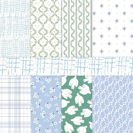 PRSTINCOL Scrapbook Paper,16 Sheets 4.1x5.8 Inch Energetic Harmony Style Scrapbook Supplies,Single-Sided Vivid Origami Decoupage Paper for DIY Crafts, Card Making, Art Journaling
