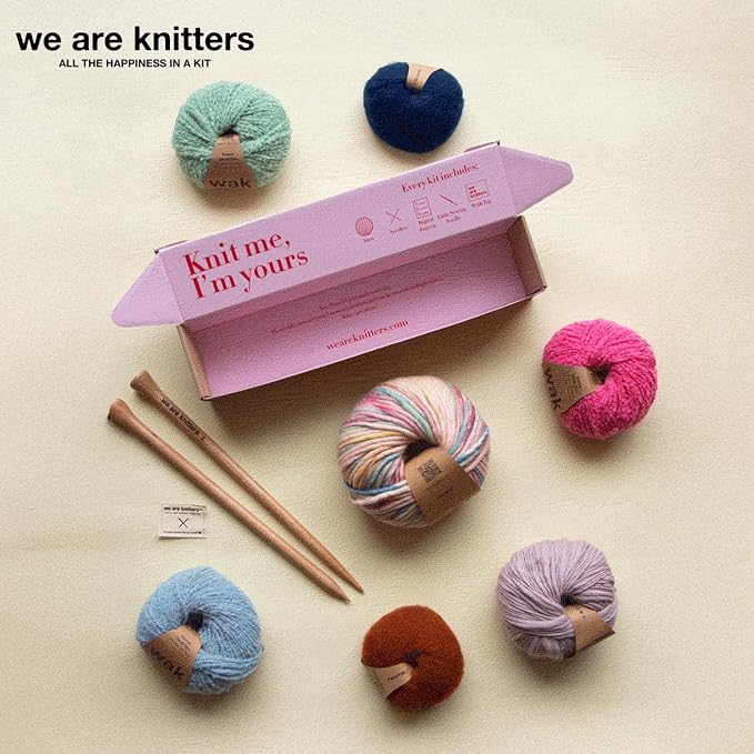 We Are Knitters Mystery Baby Blanket: My First Kit