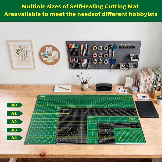 Large Self Healing Cutting Mat For Sewing 24x36 In A1 Quilt Cutting Mat