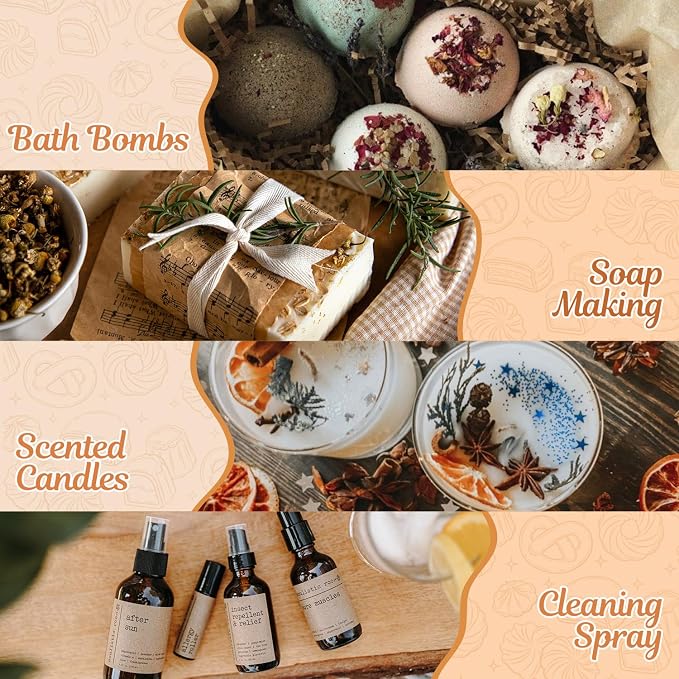 SALKING Bakery Fragrance Oils, Essential Oils Set for Diffuser for Home